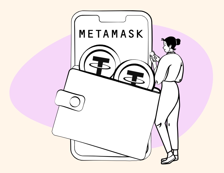 如何在 MetaMask 钱包中添加和使用 USDT？