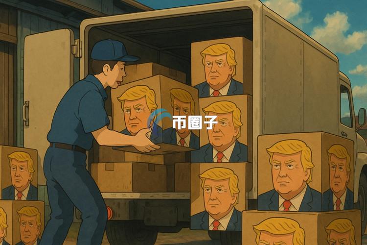 美国上市物流公司Fr8Tech斥资千万美元 专门用来购入川普Meme币TRUMP
